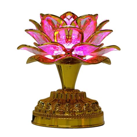 buddha lotus led light